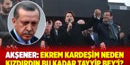 Akşener: Ekrem kardeşim neden kızdırdın bu kadar Tayyip Bey’i? 