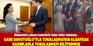 Sare Davutoğlu'yla tokalaşmayan Albayrak kadınlarla tokalaşmayı biliyormuş
