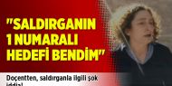 Doçentten, saldırganla ilgili şok iddia!