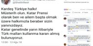 Katar Prensi'nin Türkiye mesajı: Gerçek değilmiş