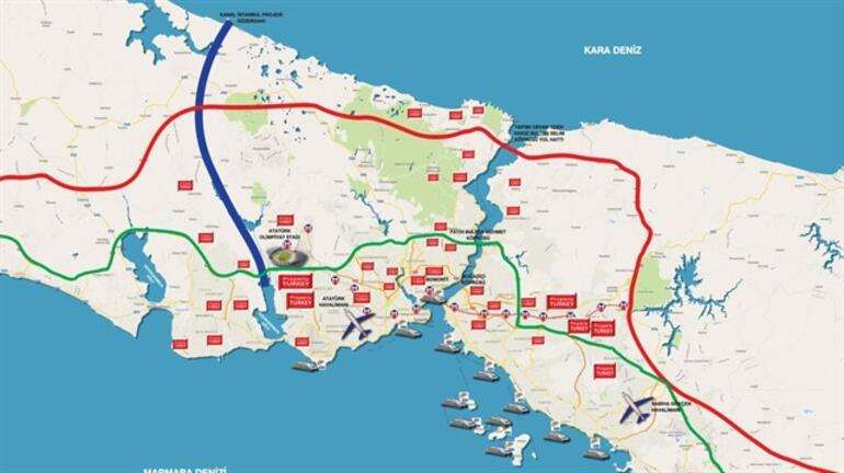 Kanal İstanbulun güzergahı için Bakandan kafa karıştıran açıklama