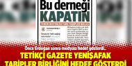Tetikçi gazete Yenişafak Tabipler Birliğini hedef gösterdi