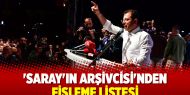 'Saray'ın arşivcisi'nden fişleme listesi