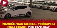 ​İmamoğlu'dan talimat... Yenikapı'da israf sergisi: Yüzlerce araç