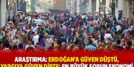 MetroPOLL Araştırması: Erdoğan’a güven düştü, yargıya güven dipte; En büyük sorun ekonomi