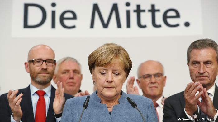Deutschland Bundestagswahl Nachlese Merkel (Getty Images/S. Gallup)