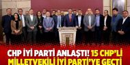 CHP İYİ Parti anlaştı, 15 CHP’li milletvekili İYİ Parti’ye geçti
