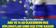 ABD ve 14 AB ülkesinden Rus diplomatları sınır dışı etme kararı